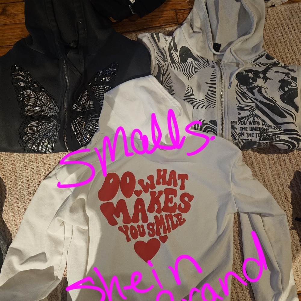 Shein Hoodie And Zip Ups. StoM